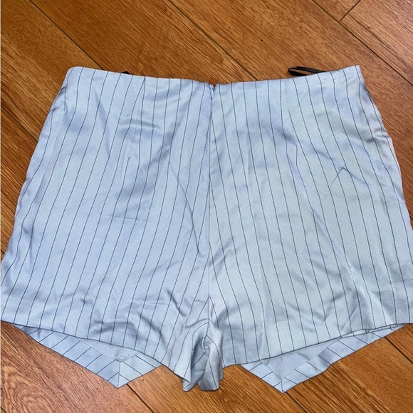 Majorelle pin strip skort lined blue size medium mini - Picture 3 of 3